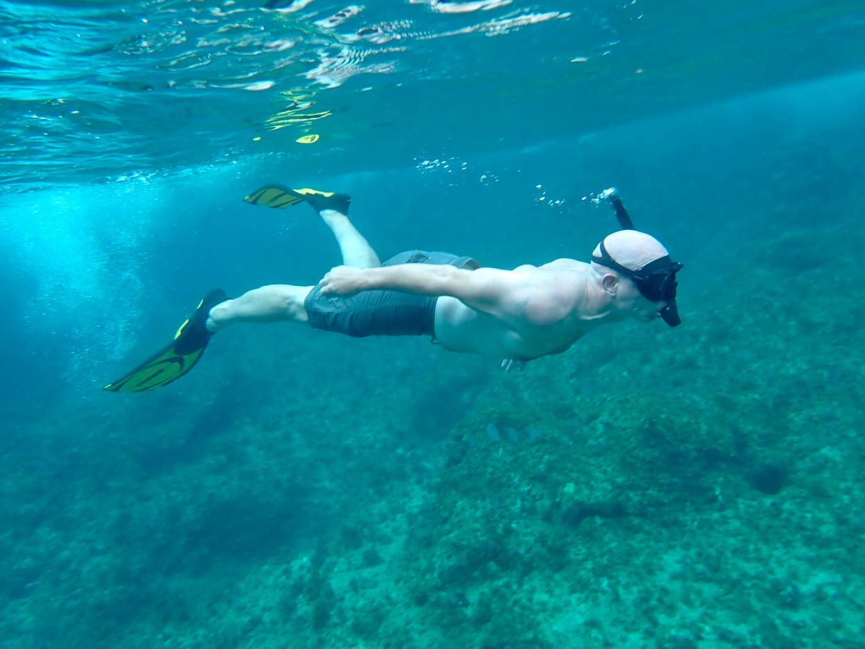 Exploring what's underneath the surface — professionally and literally.